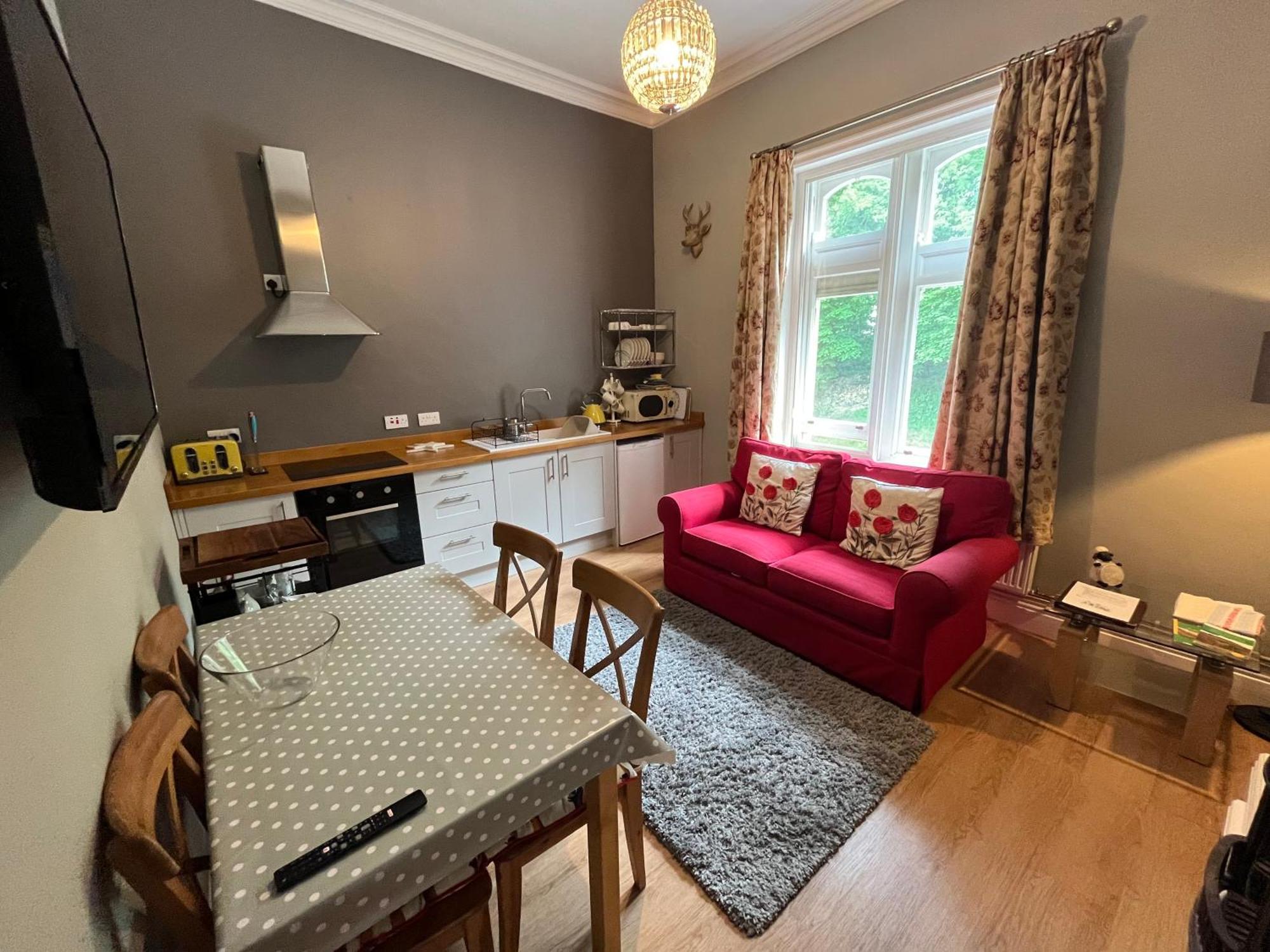 Hargate Hall Self Catering Apartment Buxton  Bagian luar foto